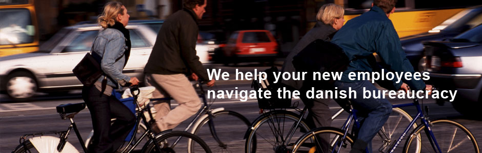 We help your new employees navigate the danish bureaucracy